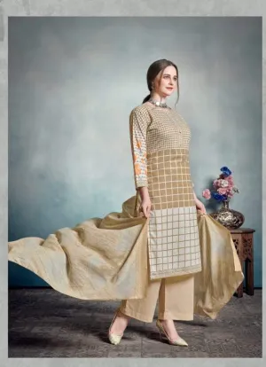 Bipson Queen Cotton Casual Wear Salwar suits