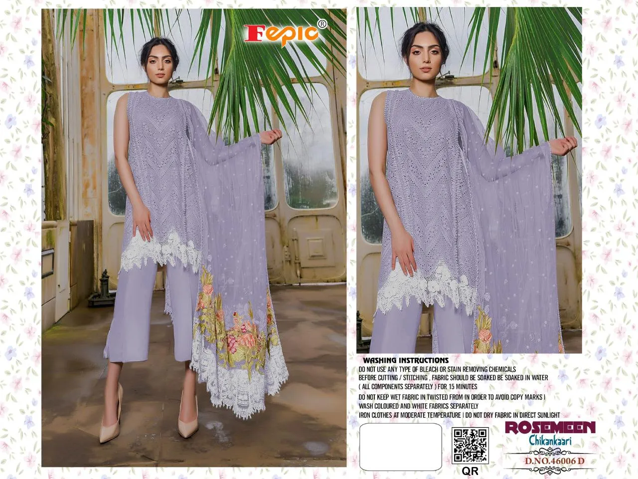 Fepic Rosemeen Chickenkaari Cotton Casual Wear Salwar Suit