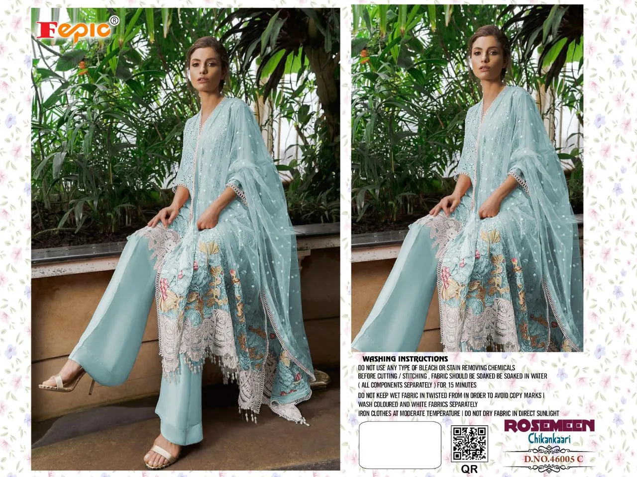 Fepic Rosemeen Chickenkaari Cotton Casual Wear Salwar Suit