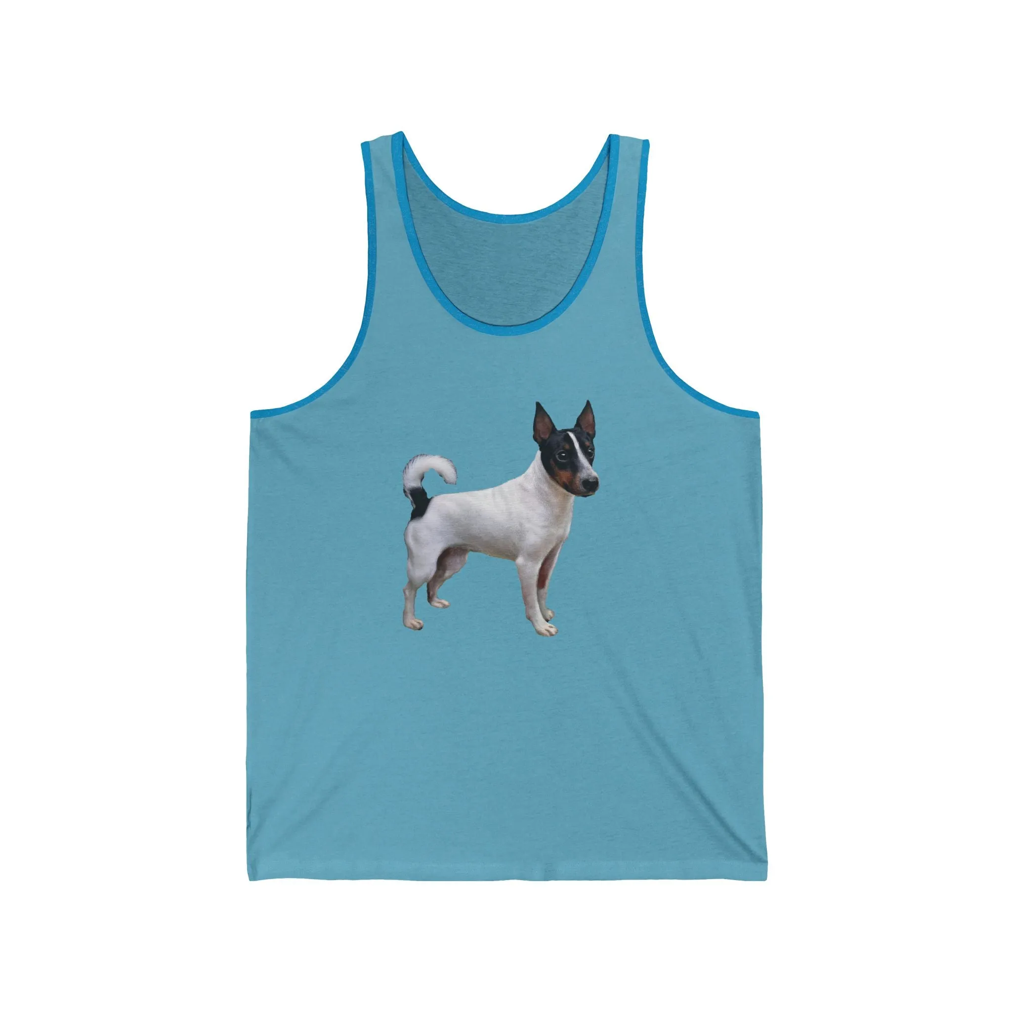 Japanese Terrier  -   Unisex Jersey Tank Top - Summer Casual Wear