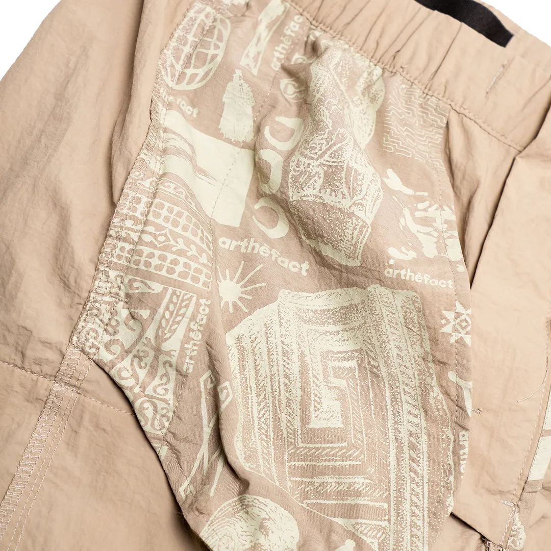 Kaima Camp Short Packable Sandstone