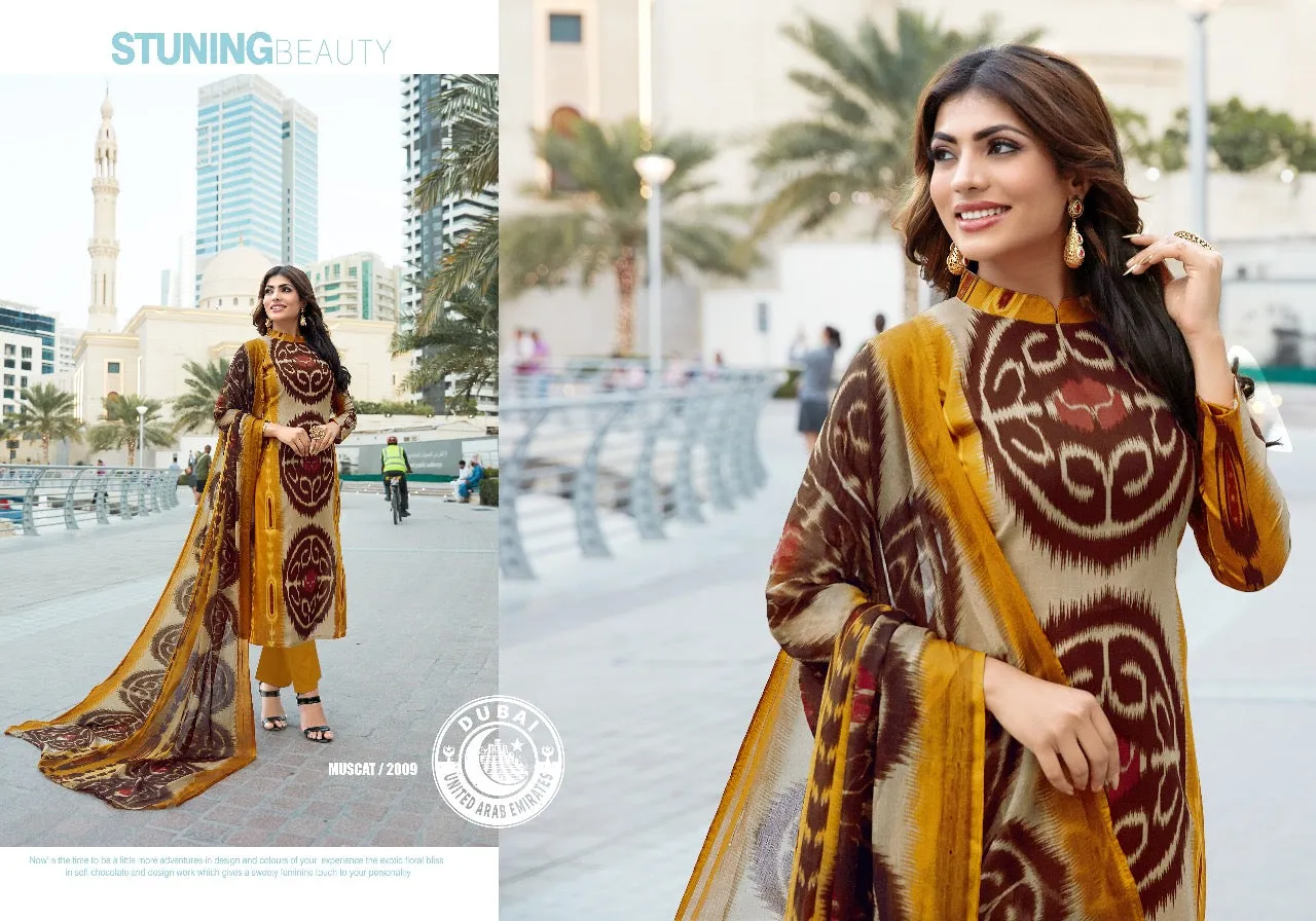 Kesar Presents Princess Cambric Cotton Casual Wear Salwar Suits
