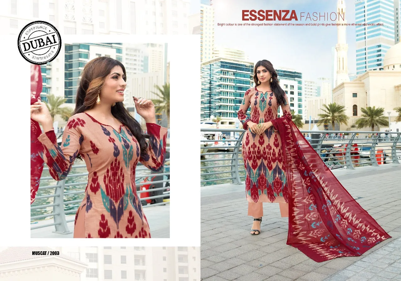 Kesar Presents Princess Cambric Cotton Casual Wear Salwar Suits