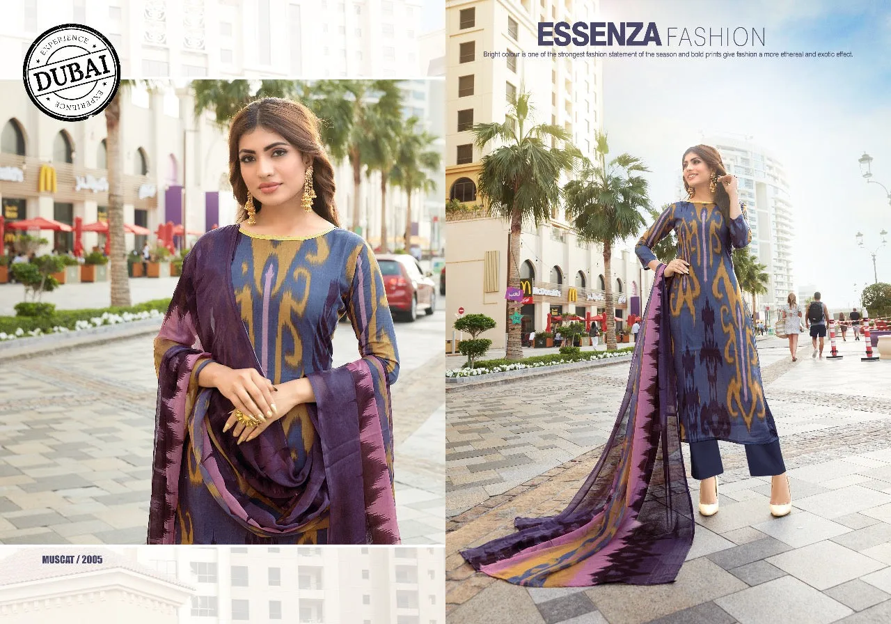 Kesar Presents Princess Cambric Cotton Casual Wear Salwar Suits
