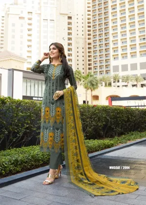 Kesar Presents Princess Cambric Cotton Casual Wear Salwar Suits