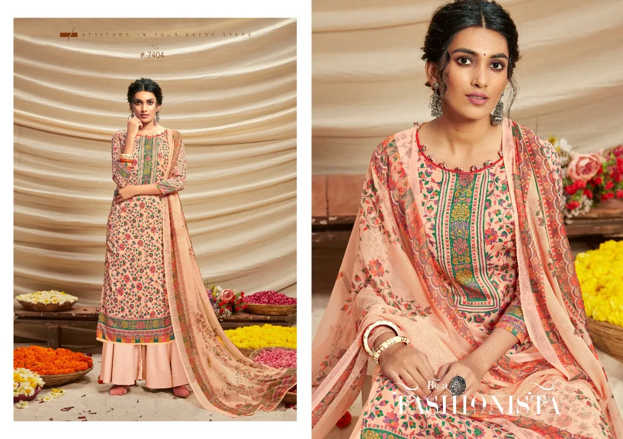 Kesar Presents Shibani Jam Cotton Printed Casual Wear Salwar Suits