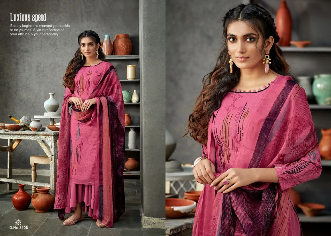 Kesar Presents Veeda Lawn Cotton Printed Casual Wear Salwar Suits
