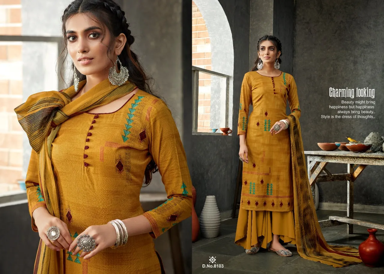 Kesar Presents Veeda Lawn Cotton Printed Casual Wear Salwar Suits