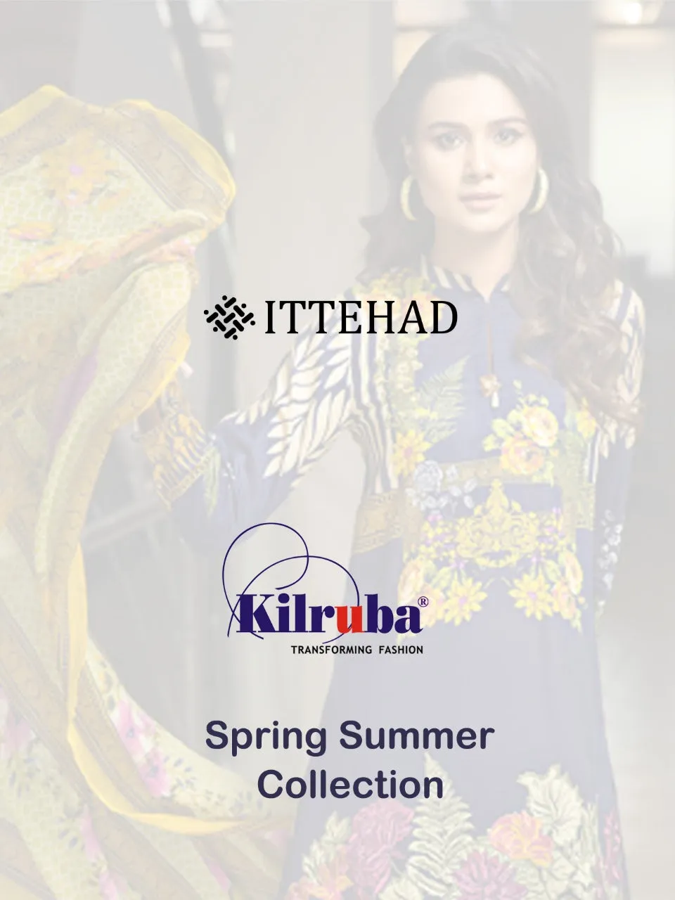 Kilruba Presents Ittehad Pakistani Casual Wear Salwar Kameez