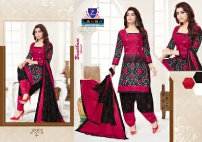 Lassa Vol 10 Cotton Print Casual Wear Salwar Kameez