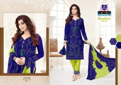 Lassa Vol 10 Cotton Print Casual Wear Salwar Kameez