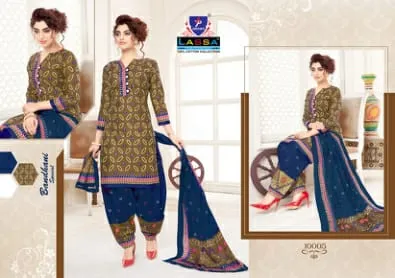 Lassa Vol 10 Cotton Print Casual Wear Salwar Kameez