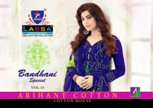Lassa Vol 10 Cotton Print Casual Wear Salwar Kameez