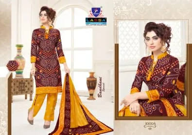 Lassa Vol 10 Cotton Print Casual Wear Salwar Kameez