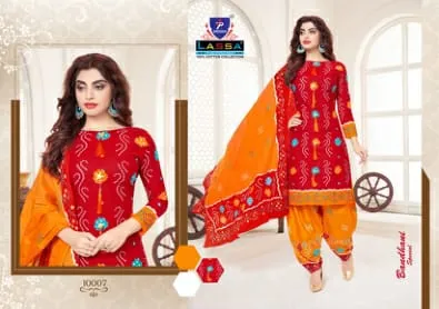 Lassa Vol 10 Cotton Print Casual Wear Salwar Kameez