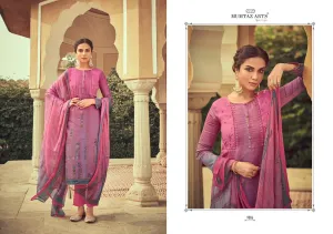 Mumtaz Arts Taabir Jam Satin Casual Wear Salwar Suit