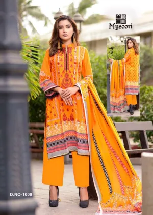 Mysoori Presents Maira Hasan Lawn Cotton Casual Wear Salwar Suits