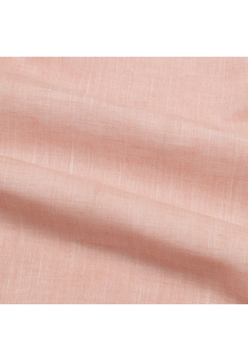 Peach linen shirt - 032250- 07