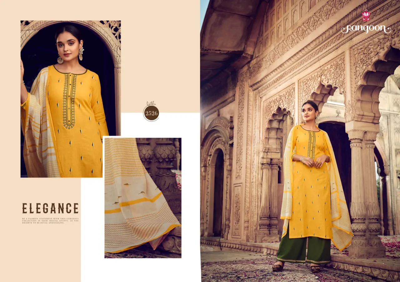 Rangoon Presents Symbool Viscose Cotton Casual Wear Kurtis Collection