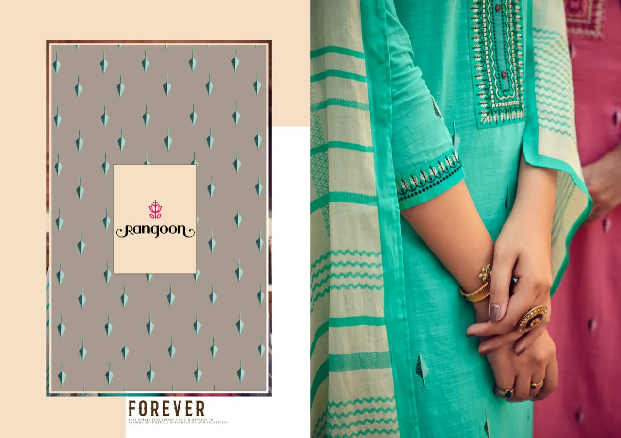 Rangoon Presents Symbool Viscose Cotton Casual Wear Kurtis Collection