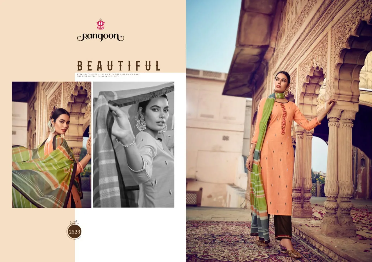 Rangoon Presents Symbool Viscose Cotton Casual Wear Kurtis Collection