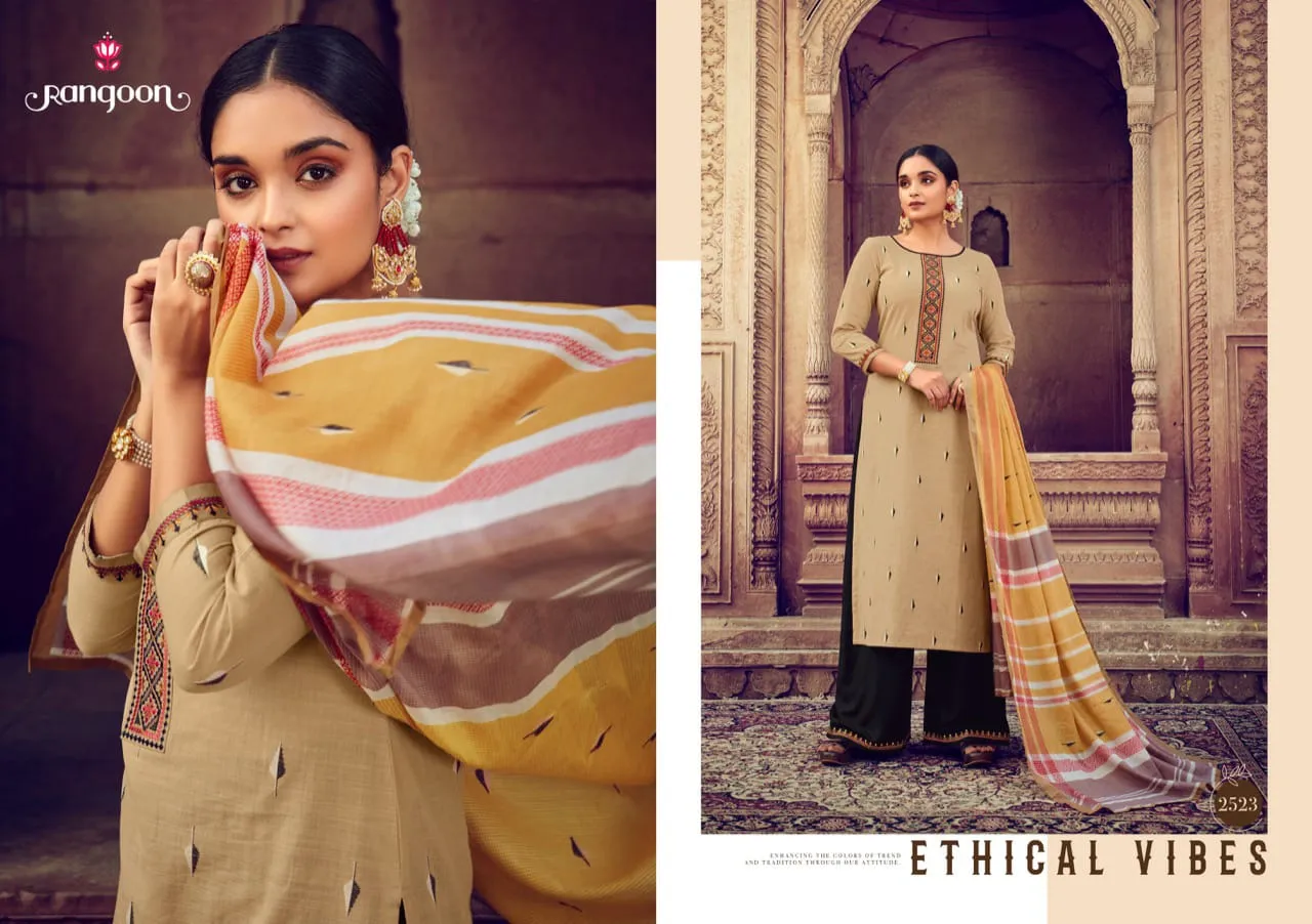 Rangoon Presents Symbool Viscose Cotton Casual Wear Kurtis Collection