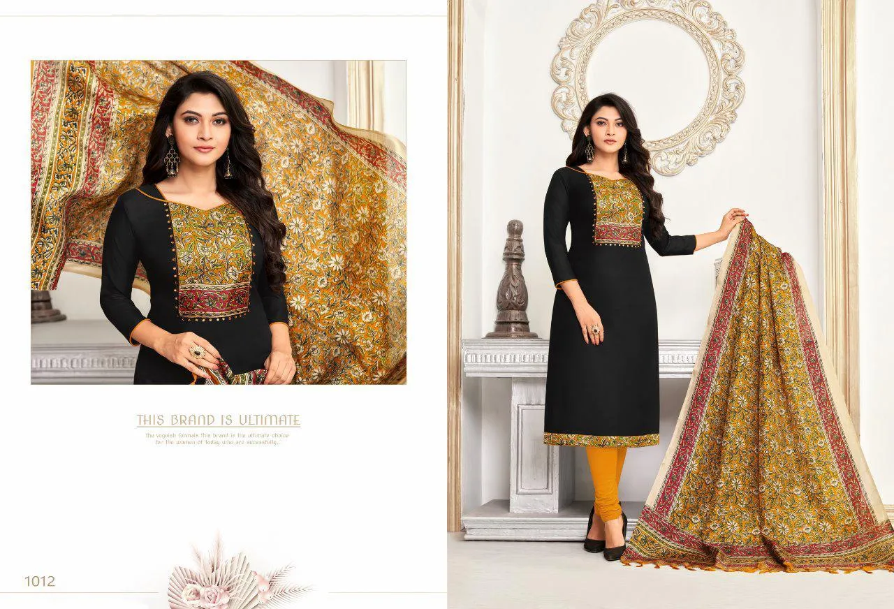 Shagun Lifestyle Presents Mirror Selfie Cotton Casual Wear Salwar Suits