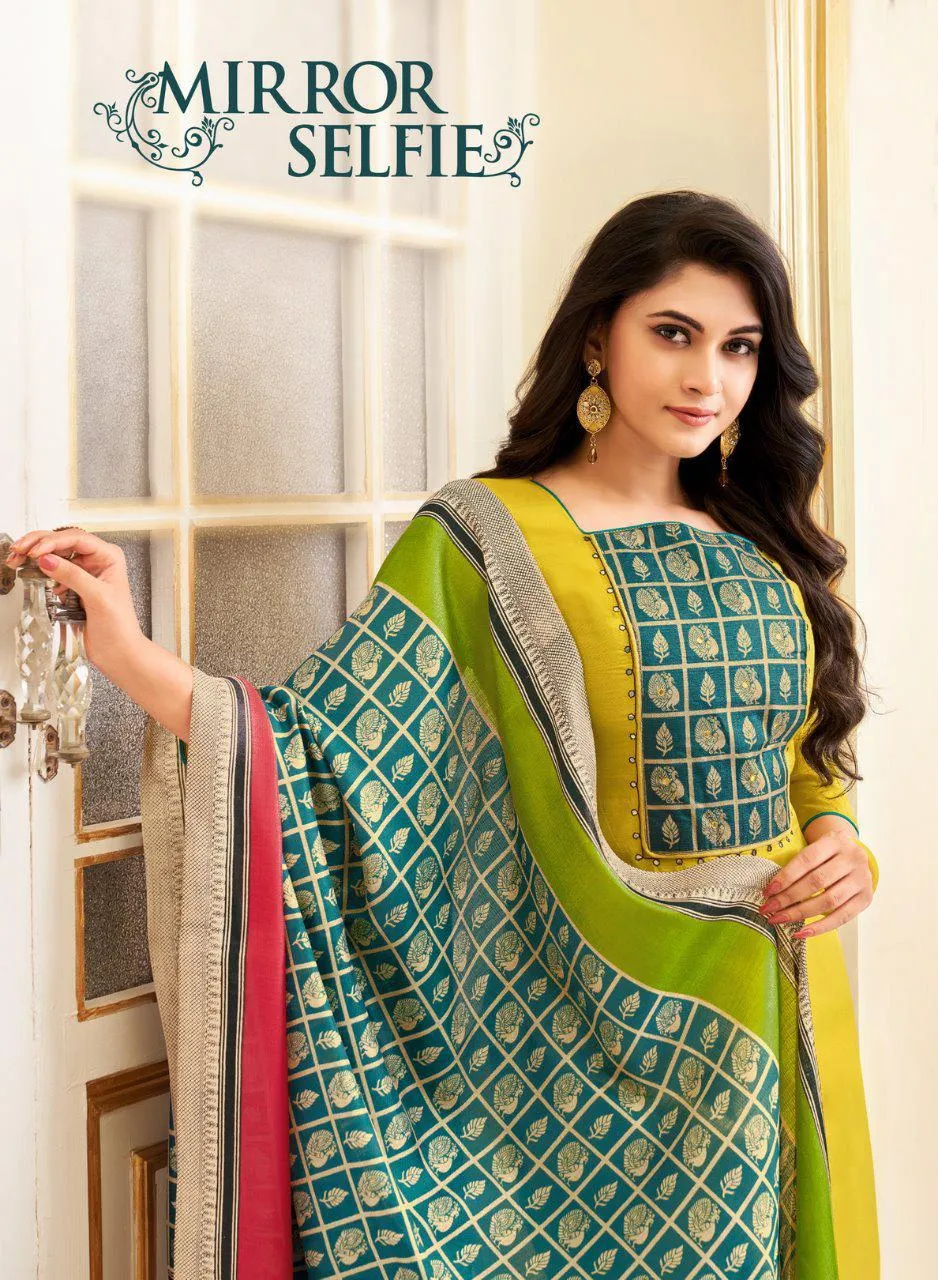 Shagun Lifestyle Presents Mirror Selfie Cotton Casual Wear Salwar Suits