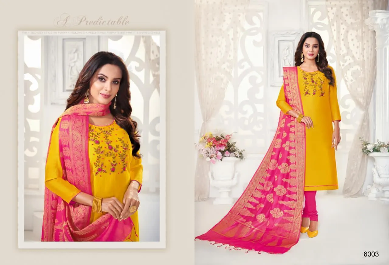Shagun Presents Life Style Modal Silk Casual Wear Salwar Suits