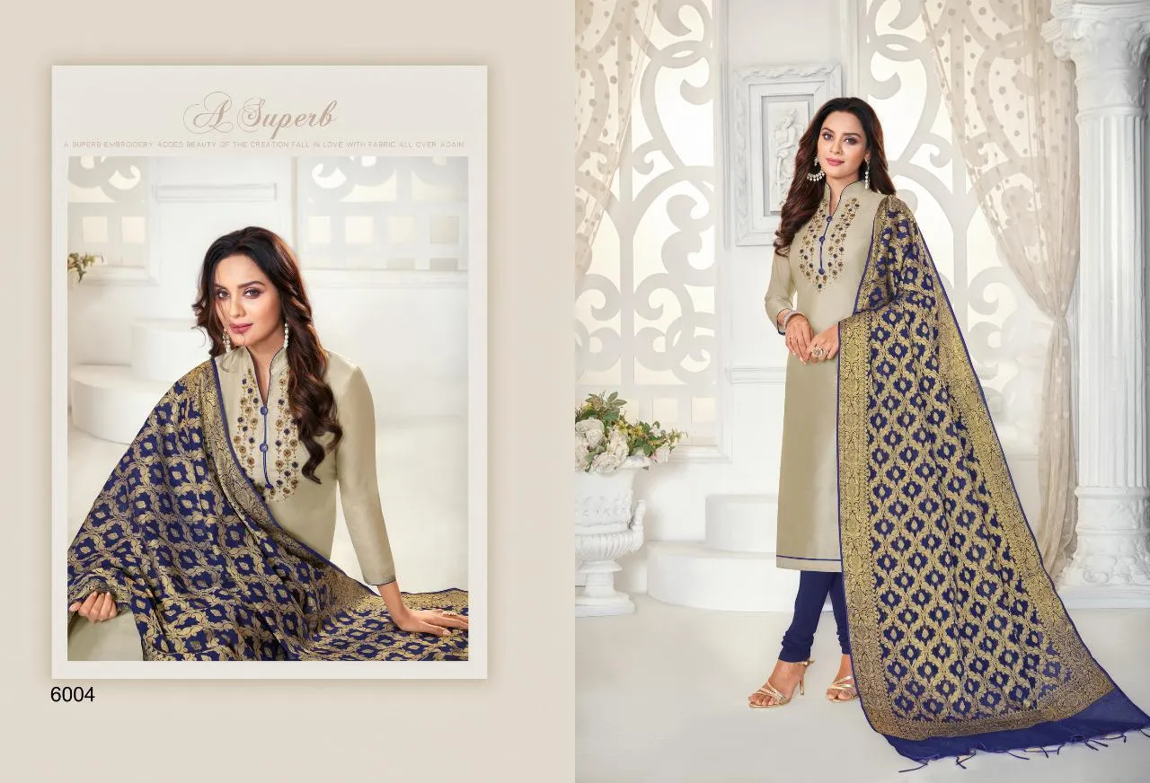 Shagun Presents Life Style Modal Silk Casual Wear Salwar Suits