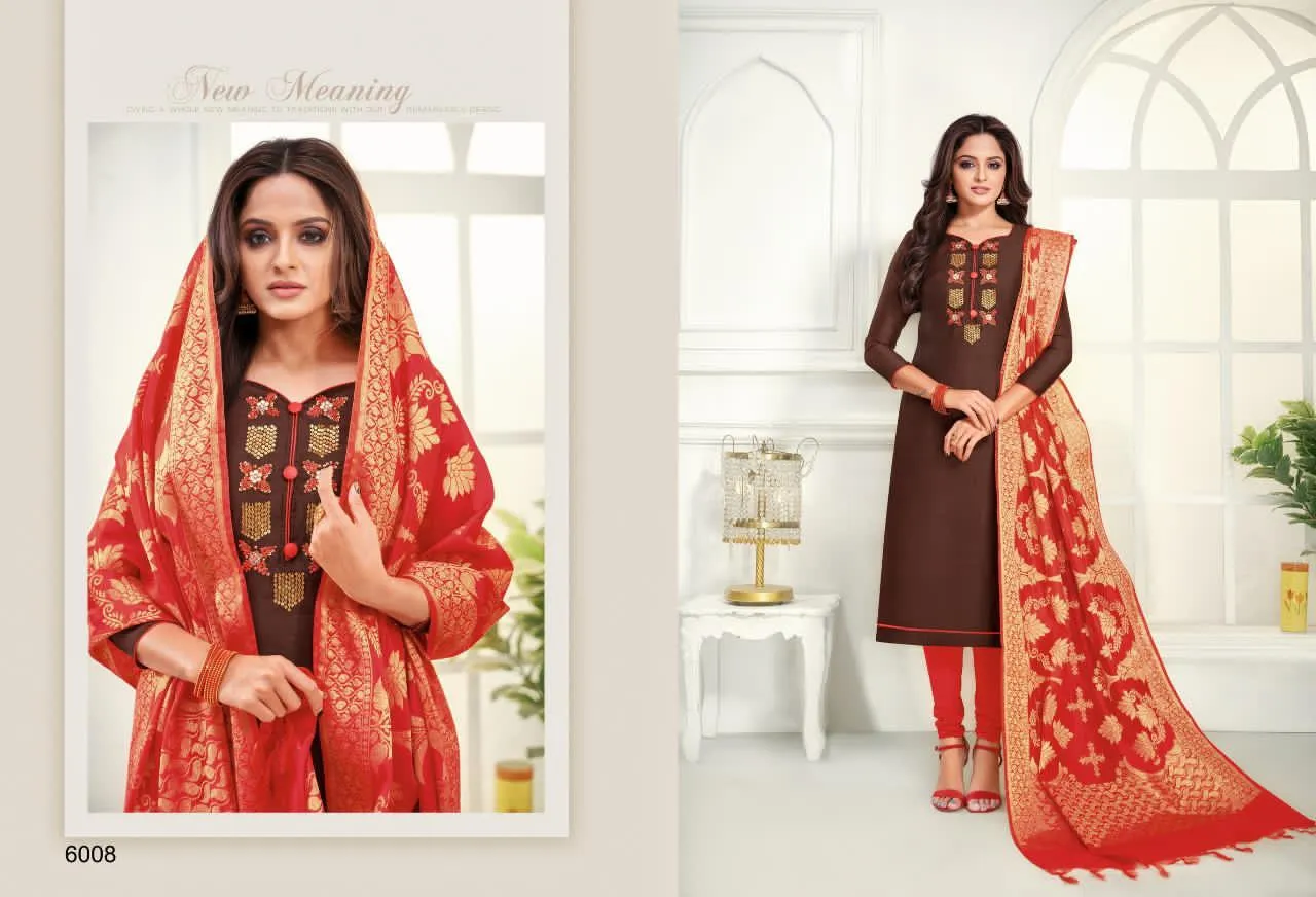 Shagun Presents Life Style Modal Silk Casual Wear Salwar Suits