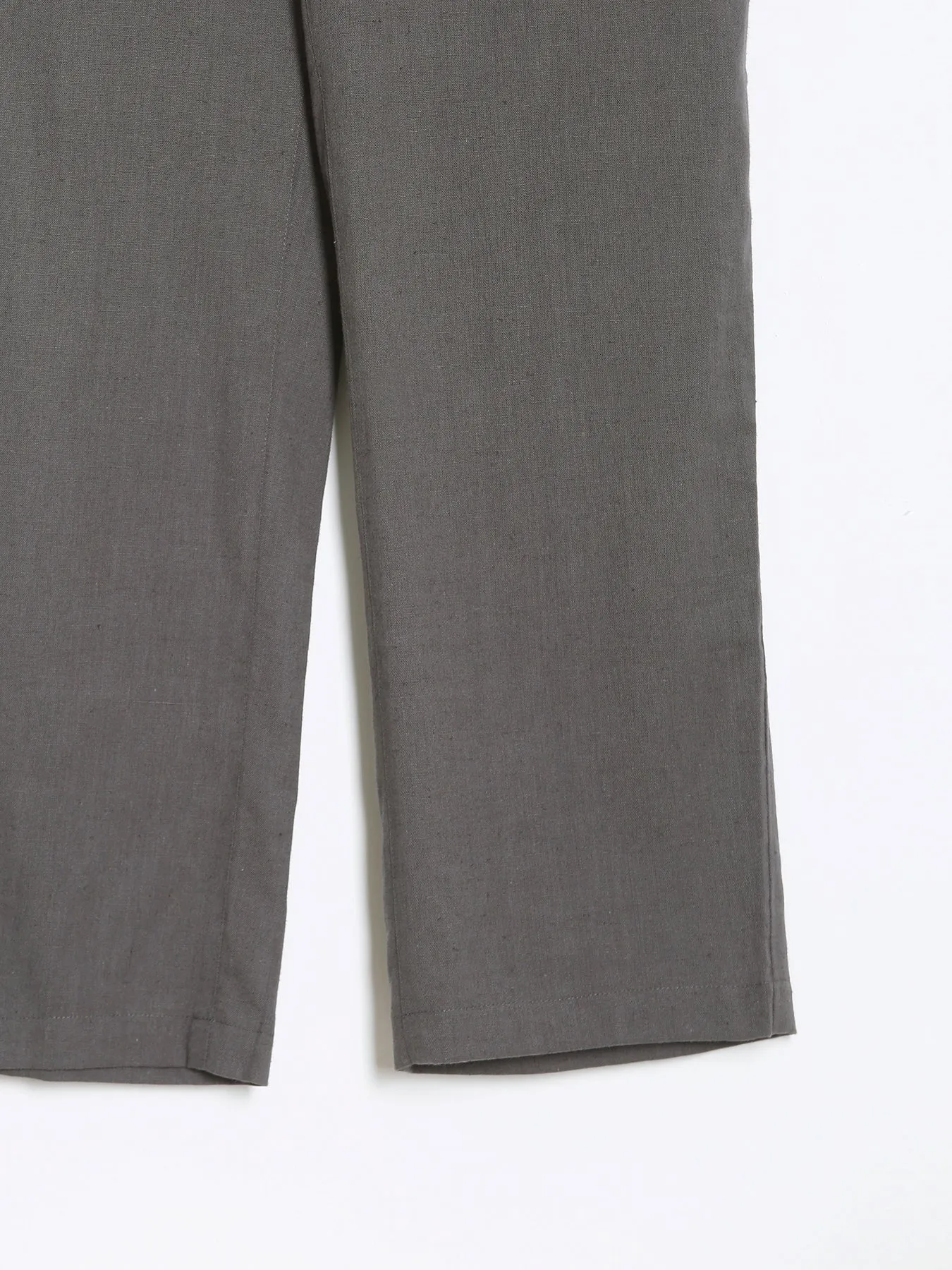 Slate Grey Airy Linen Pants