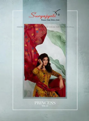 Suryajyoti Princess Vol 13 Rayon Designer Casual Wear Salwar Kameez