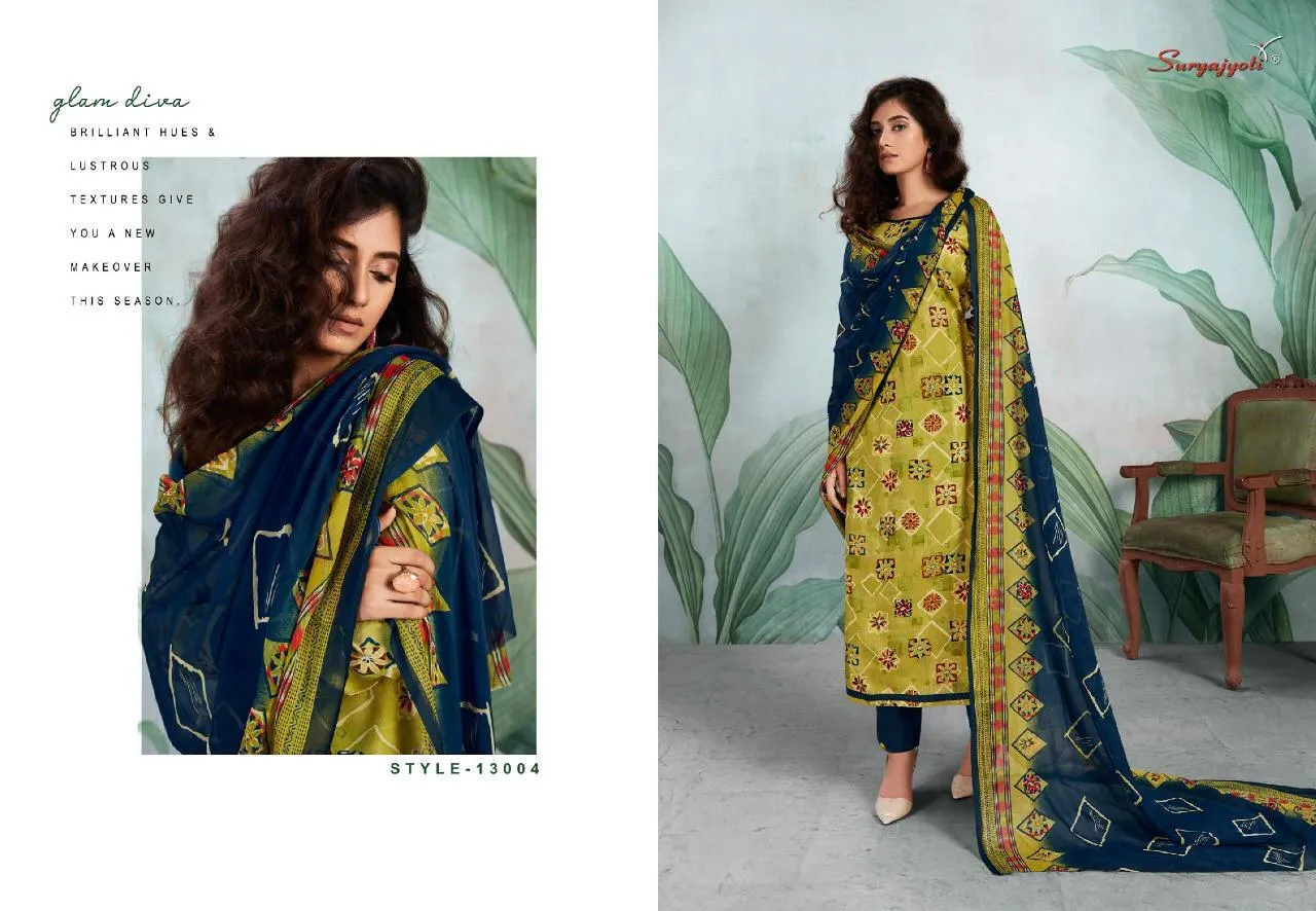 Suryajyoti Princess Vol 13 Rayon Designer Casual Wear Salwar Kameez