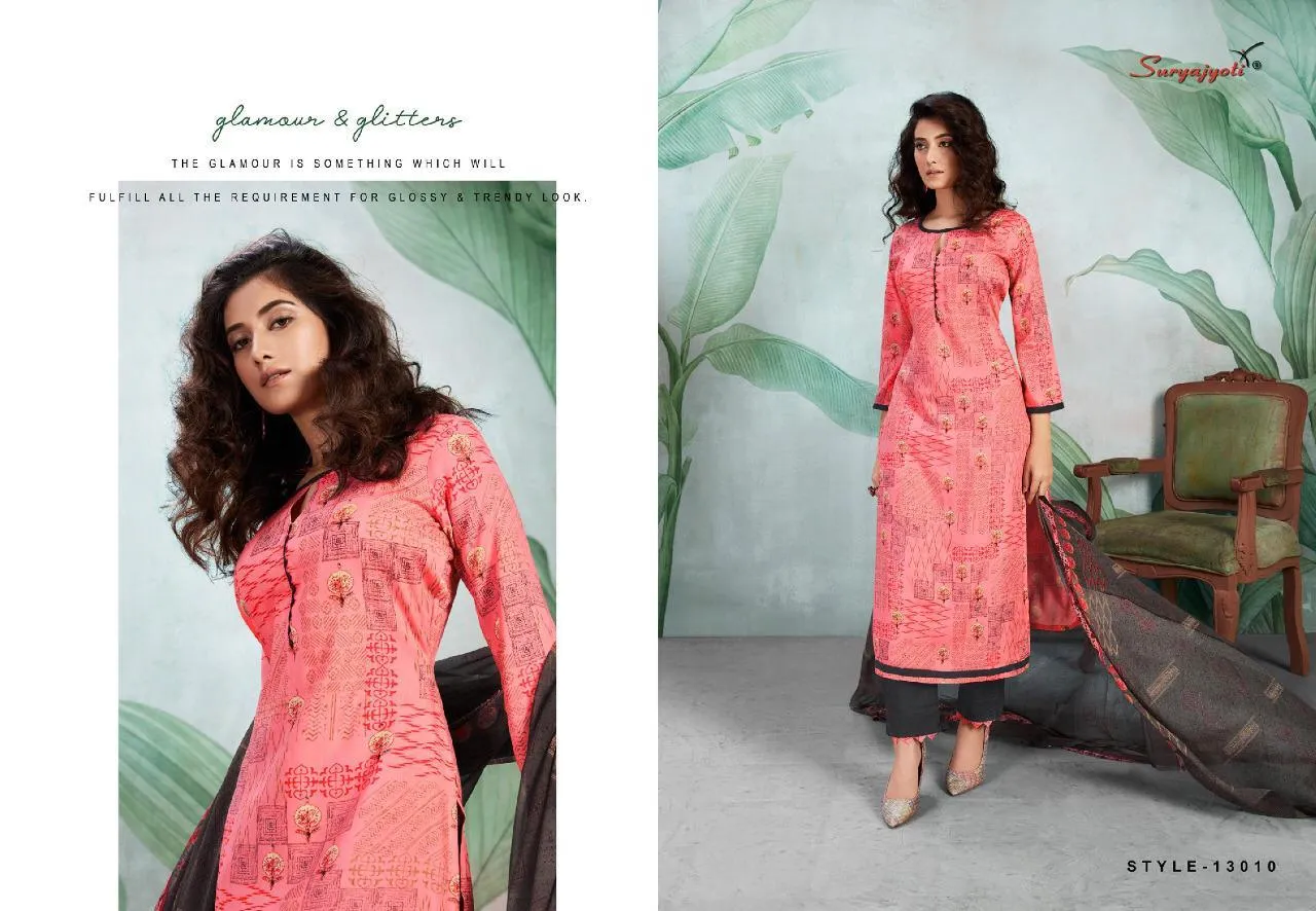 Suryajyoti Princess Vol 13 Rayon Designer Casual Wear Salwar Kameez