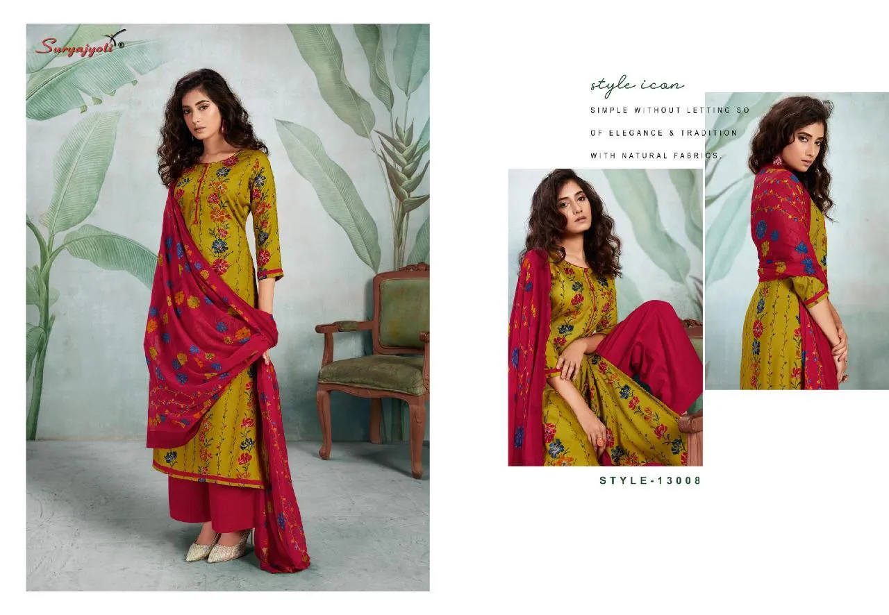 Suryajyoti Princess Vol 13 Rayon Designer Casual Wear Salwar Kameez