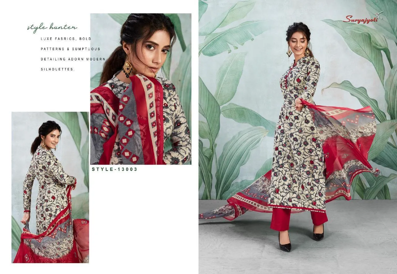 Suryajyoti Princess Vol 13 Rayon Designer Casual Wear Salwar Kameez