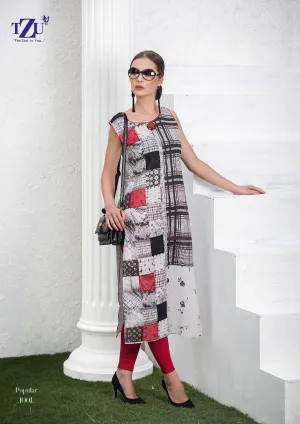 TZU Lifestyle Presents Popular Cotton Casual Wear Kurtis Collection
