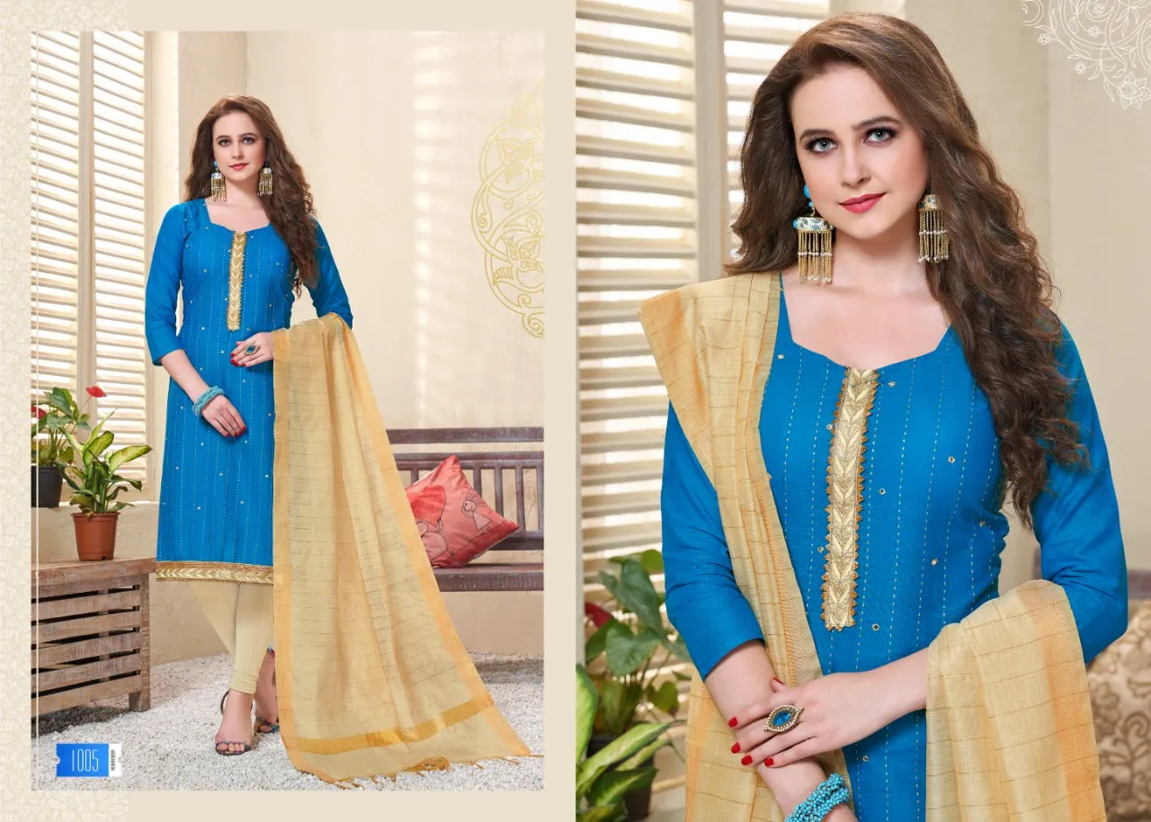 Utsav Suits Presents Palak Cotton Casual Wear Kurtis Collection