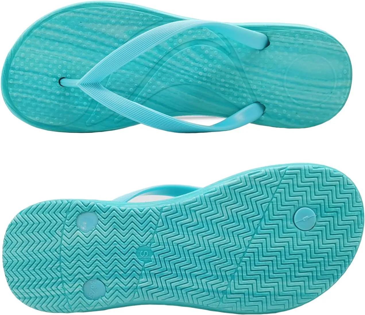 VOVEA Flip Flops For Women Non-Slip Bathroom Shower Shoes Cushion foam Indoor and Outdoor Sandals