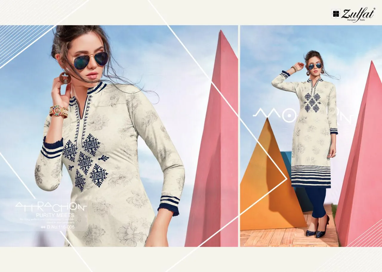 Zulfat Designer Studio Regina Stylish Casual Wear Collection