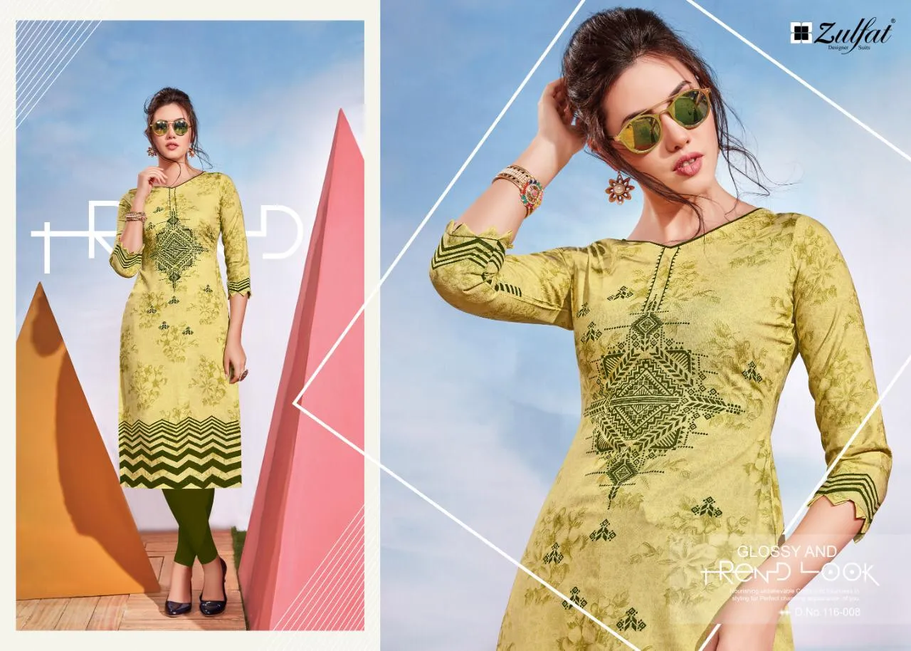 Zulfat Designer Studio Regina Stylish Casual Wear Collection