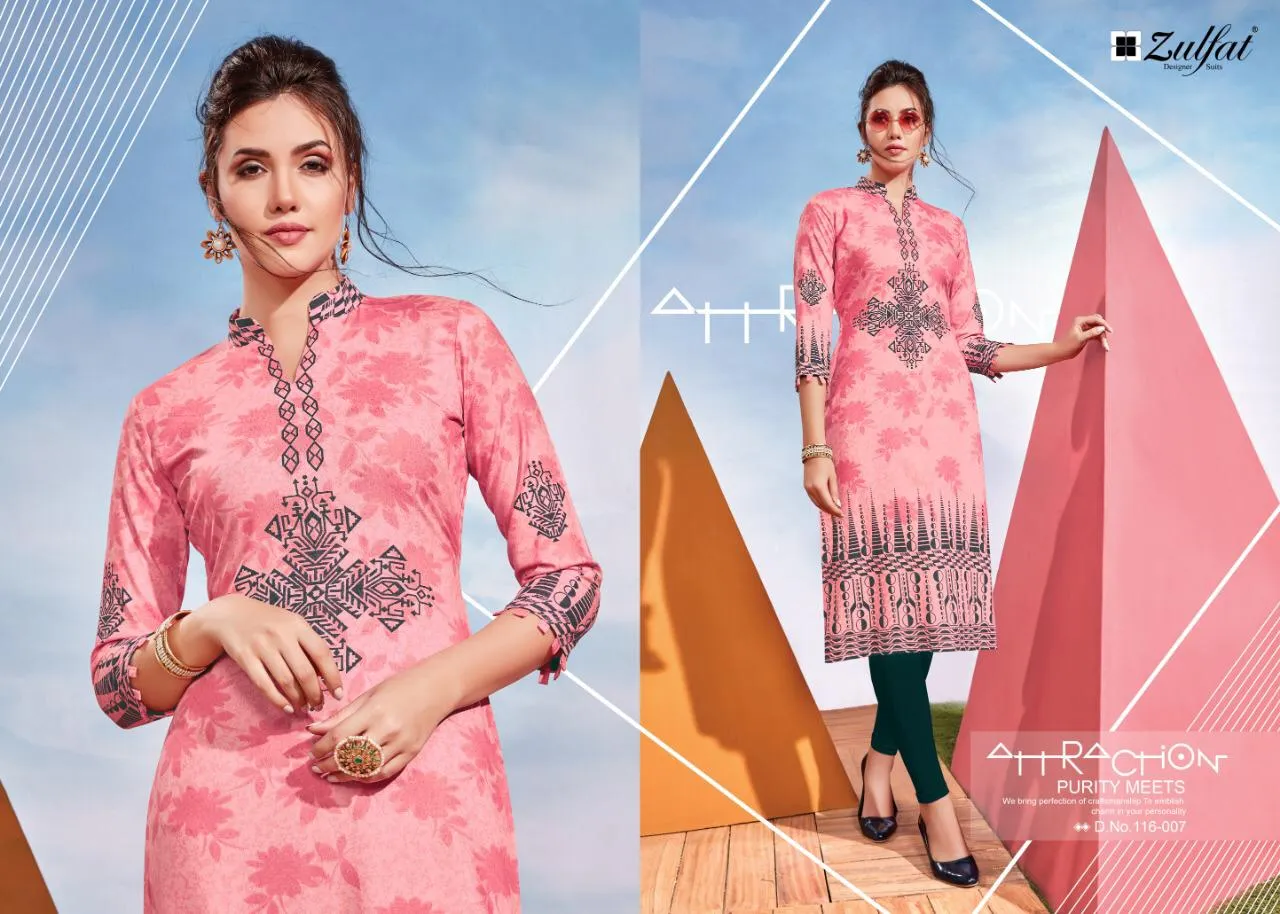 Zulfat Designer Studio Regina Stylish Casual Wear Collection