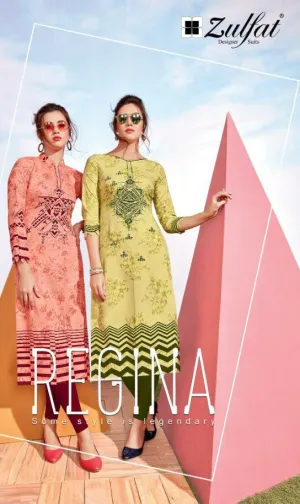 Zulfat Designer Studio Regina Stylish Casual Wear Collection
